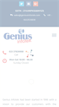 Mobile Screenshot of geniusinfotek.com